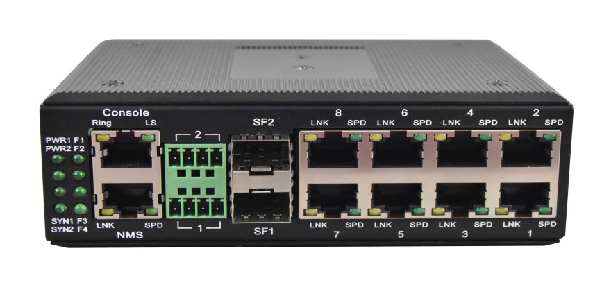 工業(yè)以太網(wǎng)交換機(jī)的光口和電口是什么意思？