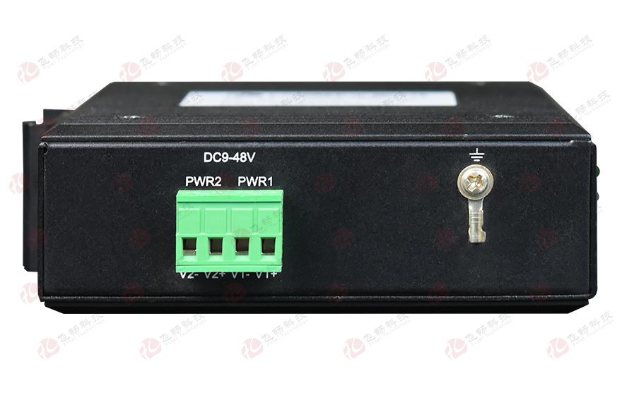 飛暢科技-網管型 4千兆電+2路千兆光(SFP) 工業(yè)軌式環(huán)網交換機