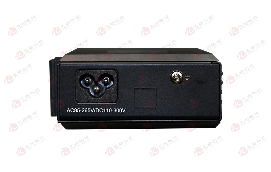 飛暢科技-mini 1路千兆以太網(wǎng)電口轉1路千兆光口（雙DC或AC220V電源內(nèi)置）工業(yè)級交換機