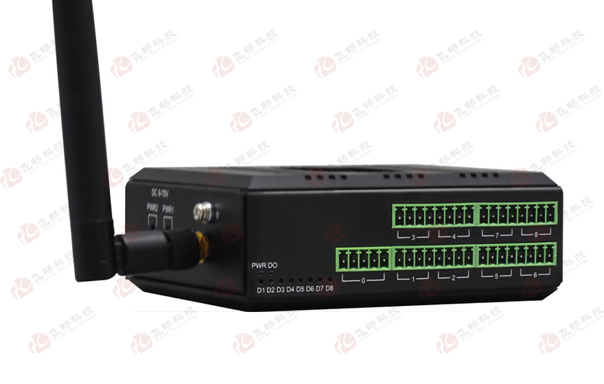 飛暢科技-工業(yè)軌式16路DI/DO/AI/AO開(kāi)關(guān)量模擬量LoRa對(duì)傳設(shè)備