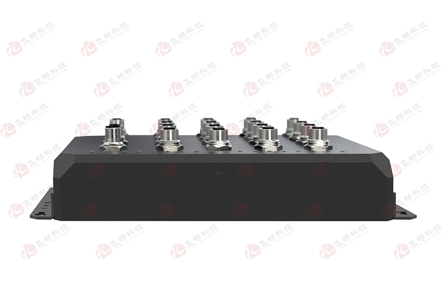 飛暢科技-M12接口 8路串口+2路CAN 服務(wù)器 (帶WEB與SNMP網(wǎng)管，MQTT)