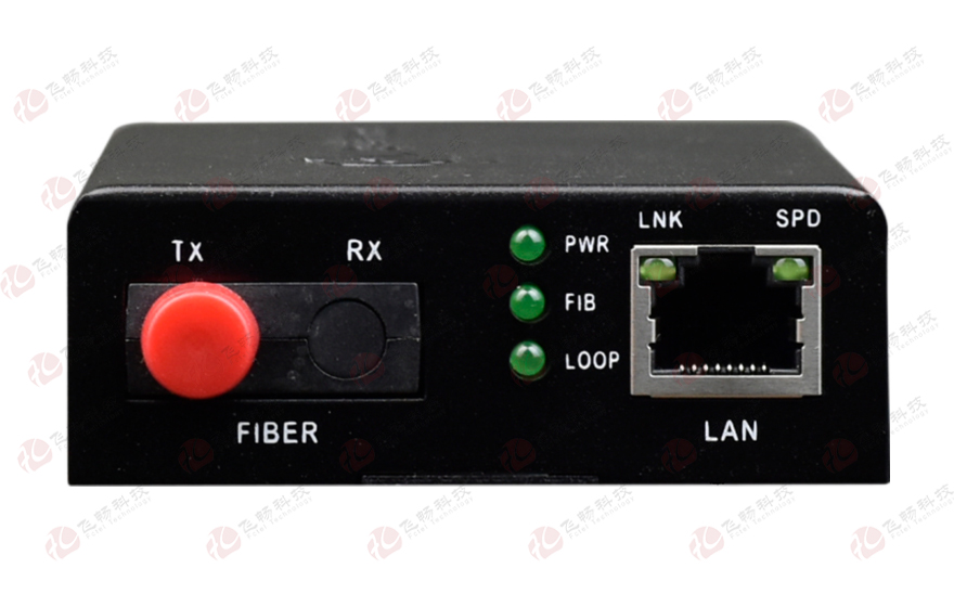 飛暢科技-SNMP+WEB 管理型1路千電轉(zhuǎn)1路千光(FC公模)