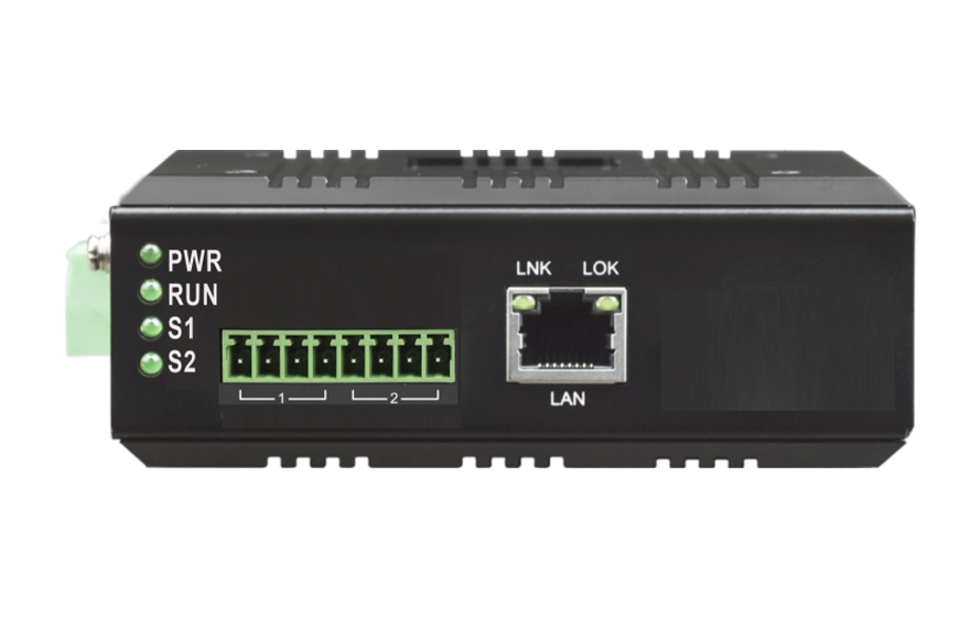 飛暢科技-工業(yè)軌式1-2路CAN總線服務器