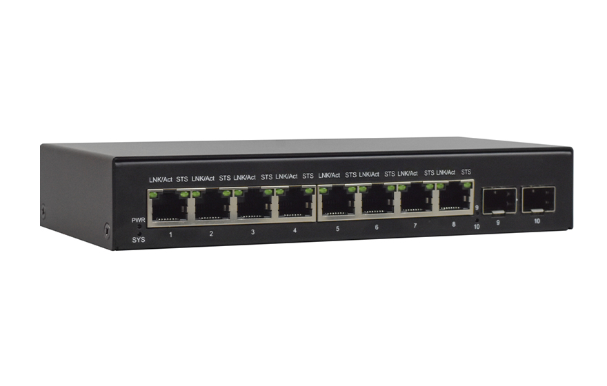 飛暢科技-8路千兆物理隔離電口（1+1光纖備份