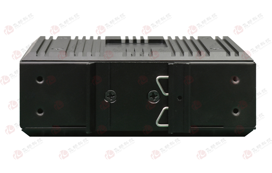 飛暢科技-工業(yè)軌式2路串口／4路開(kāi)關(guān)量+4路千兆電 光端機(jī)